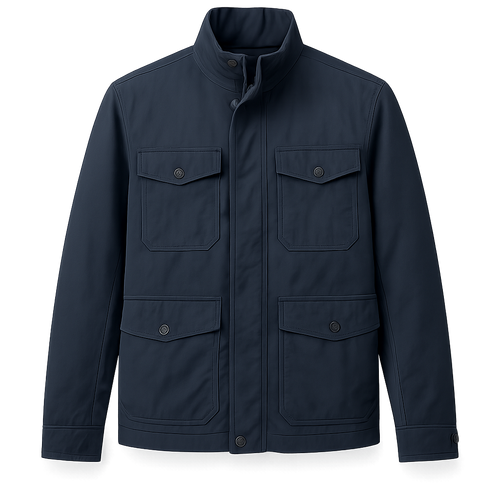 Canvas Field Jacket - Deacourt Jackets