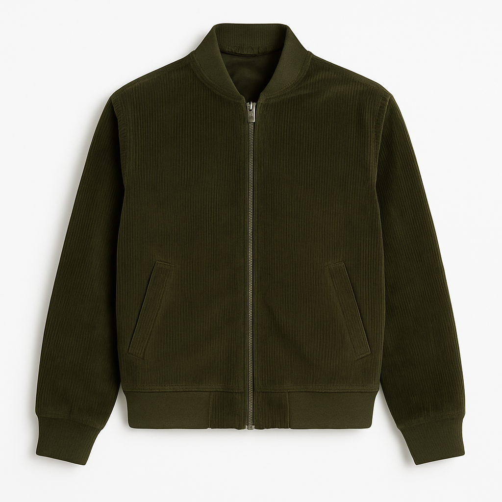 Corduroy Bomber Jacket - Deacourt Jackets