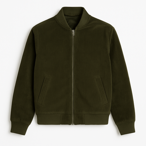 Corduroy Bomber Jacket - Deacourt Jackets