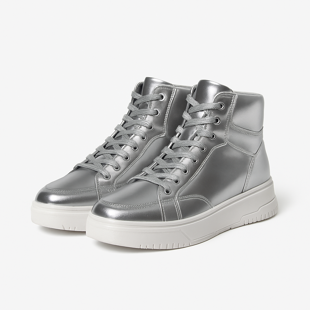 Metallic High-Tops - Deacourt Shoes