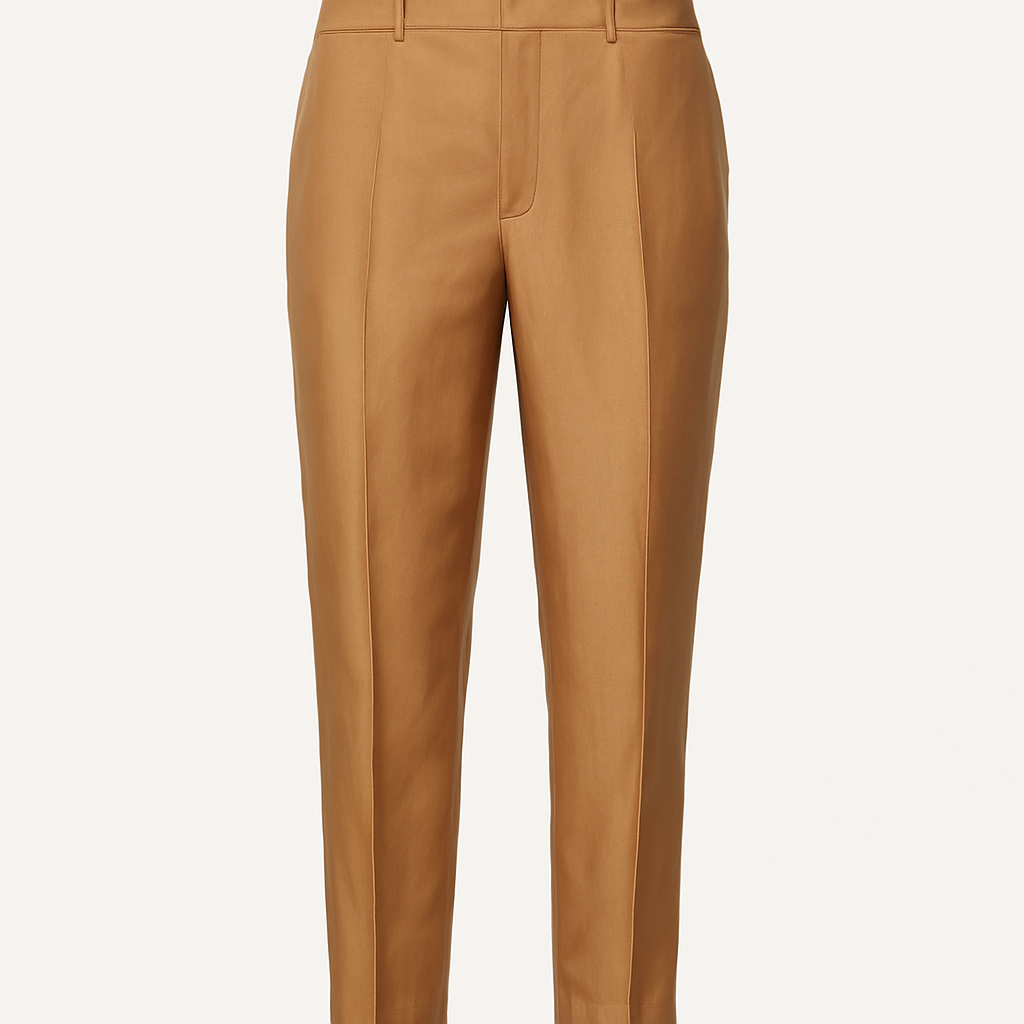 Silk Tapered Trousers - Deacourt Pants