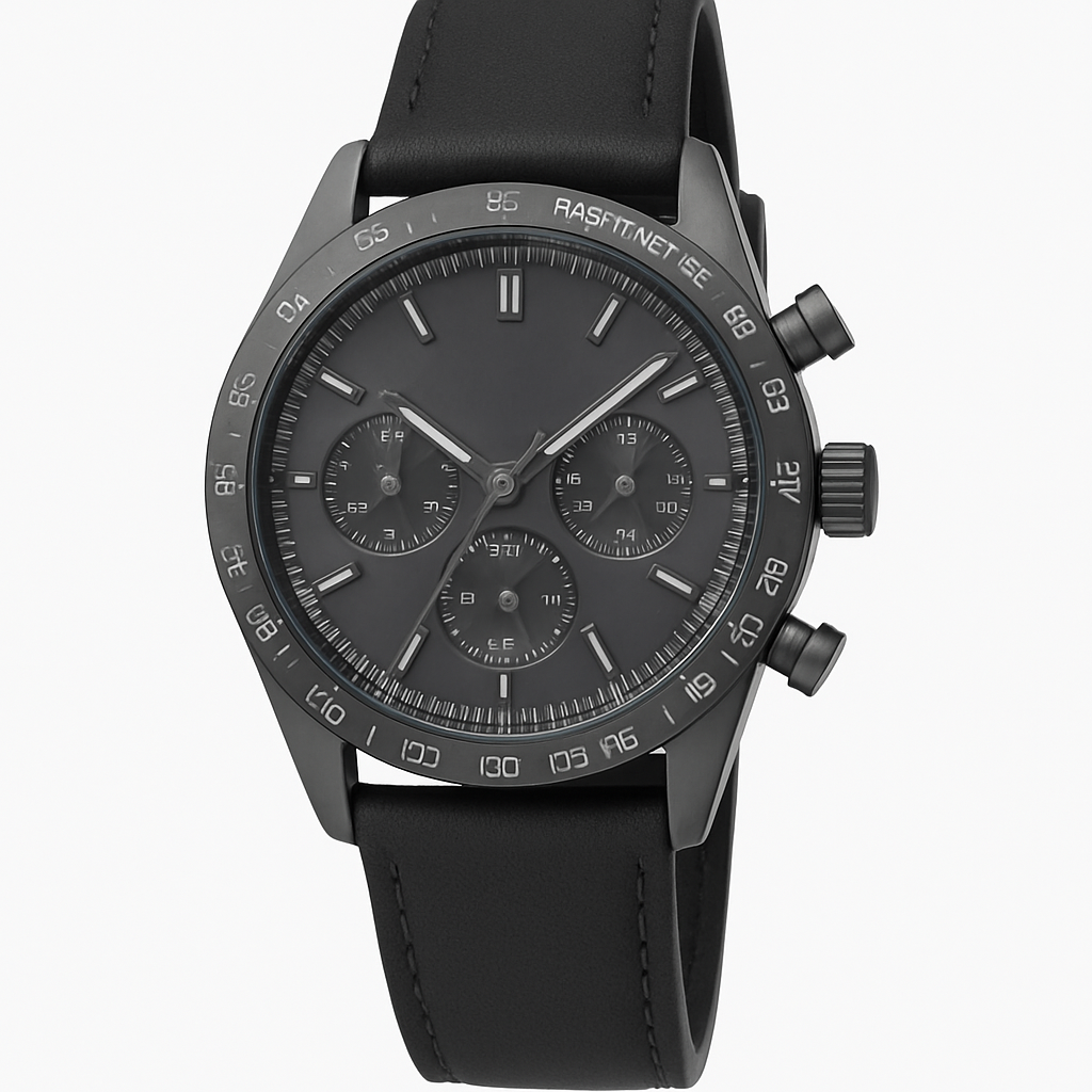 Slate Steel Chrono - Deacourt Watches