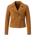 Suede Moto Jacket - Deacourt Jackets