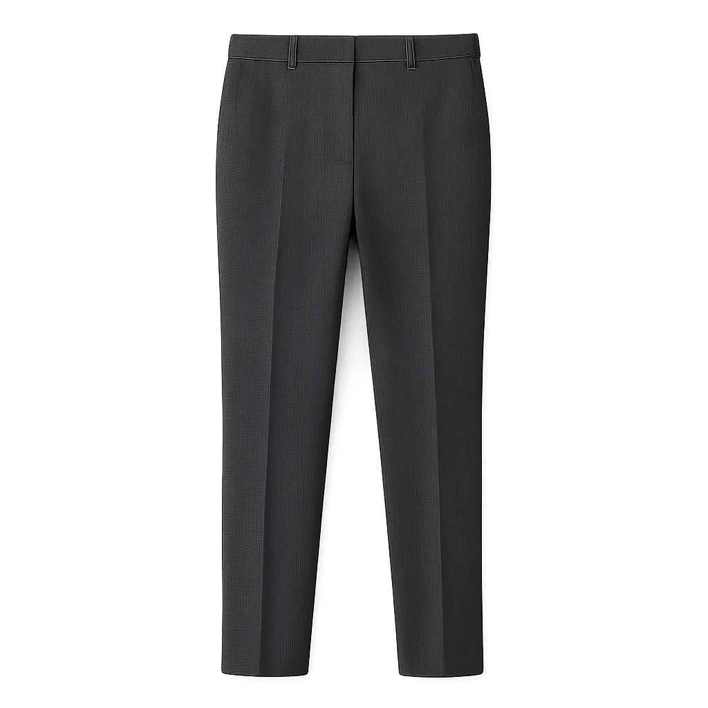 Wool Slim Cigarette Pants - Deacourt Pants